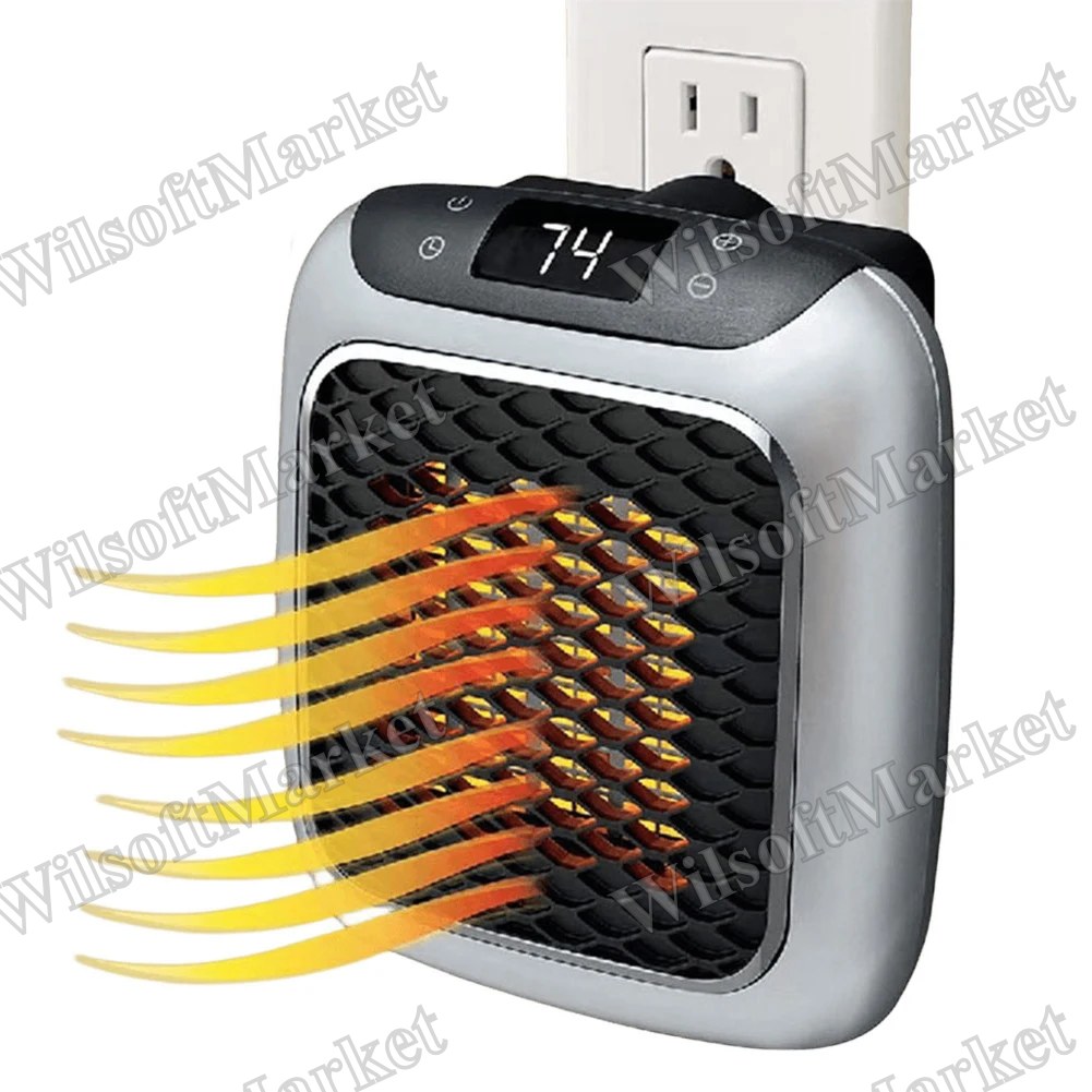 Radiateur électrique portatif mini chauffage mural silencieux pour maison, bureau et dortoir