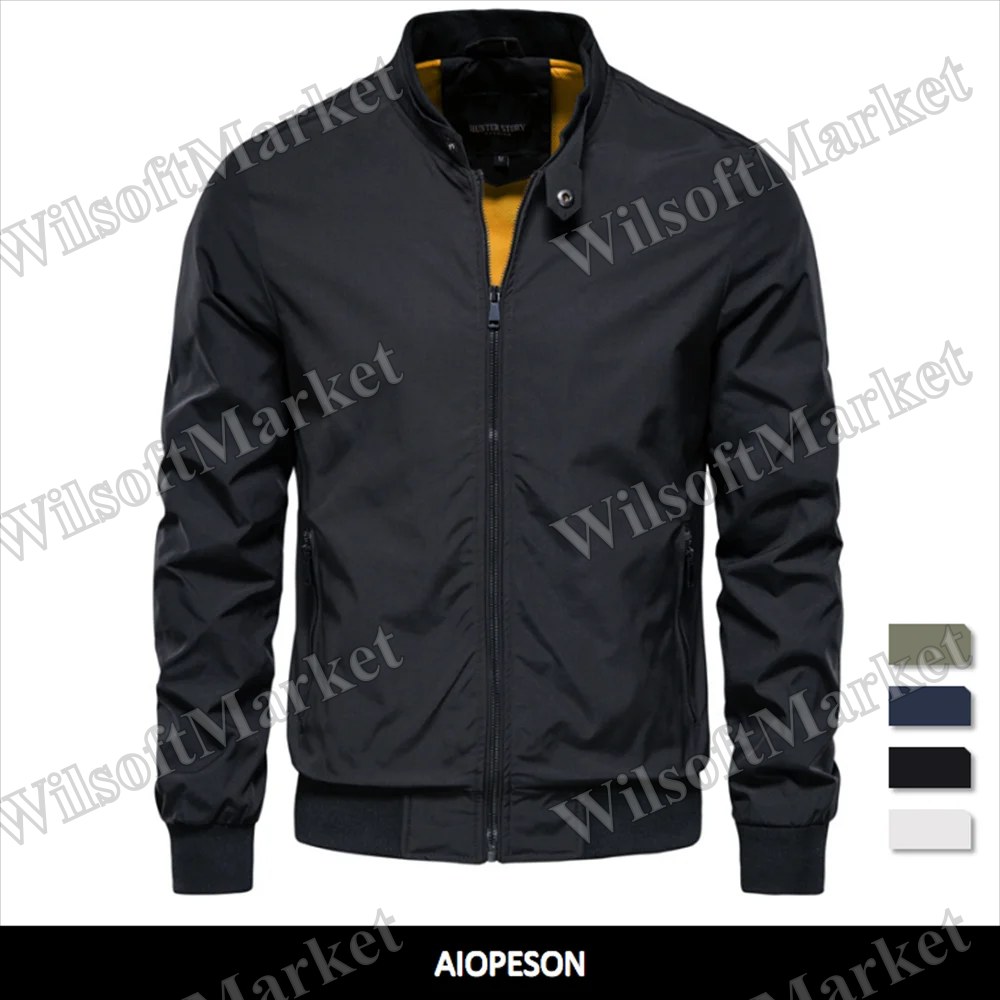 Veste de baseball AIOPESON pour homme - Coupe slim casual