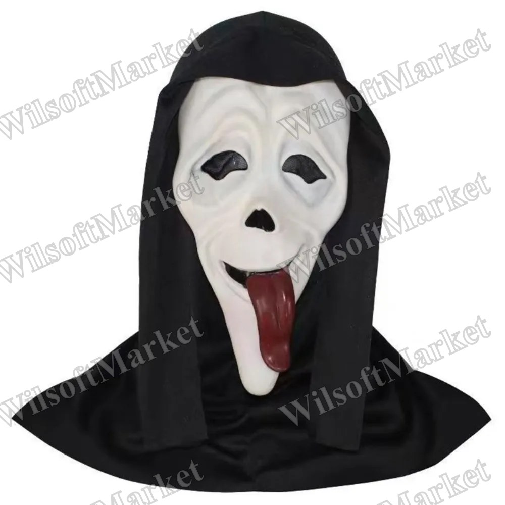 Masque d'horreur squelette respirant pour cosplay Halloween