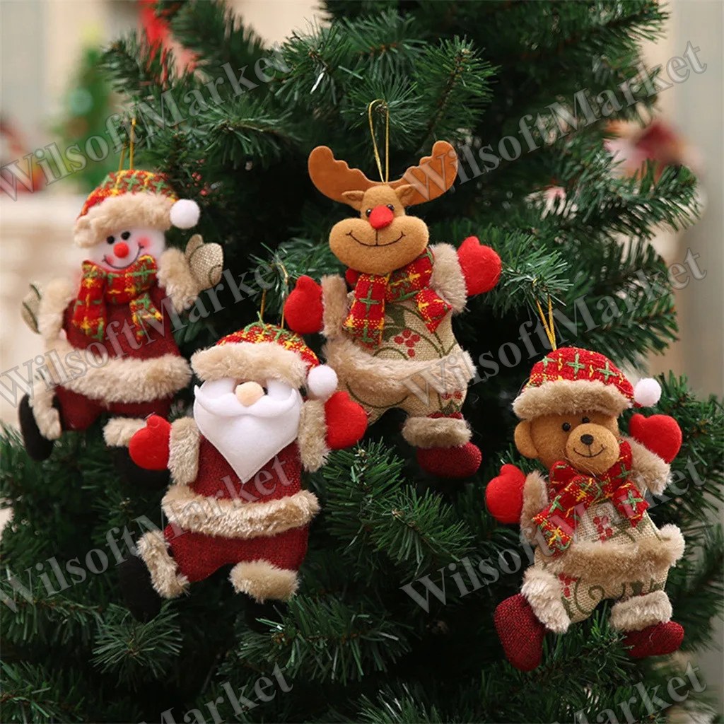 Décoration de Noël pour la Maison - Ornement Sapin 2023 et Guirlande