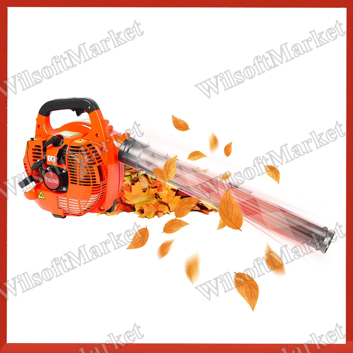 Souffleur à main puissant pour feuilles et neige, moteur à essence 2 temps 25.4cc - 750W