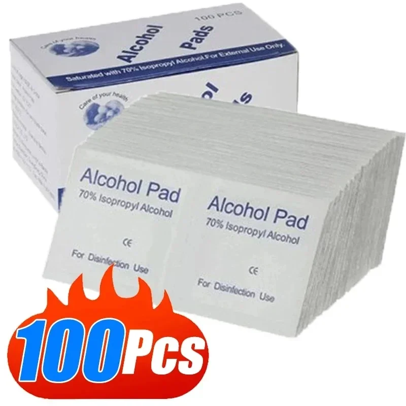 Lingettes à l'alcool jetables pour nettoyage d'écrans mobiles et appareils numériques
