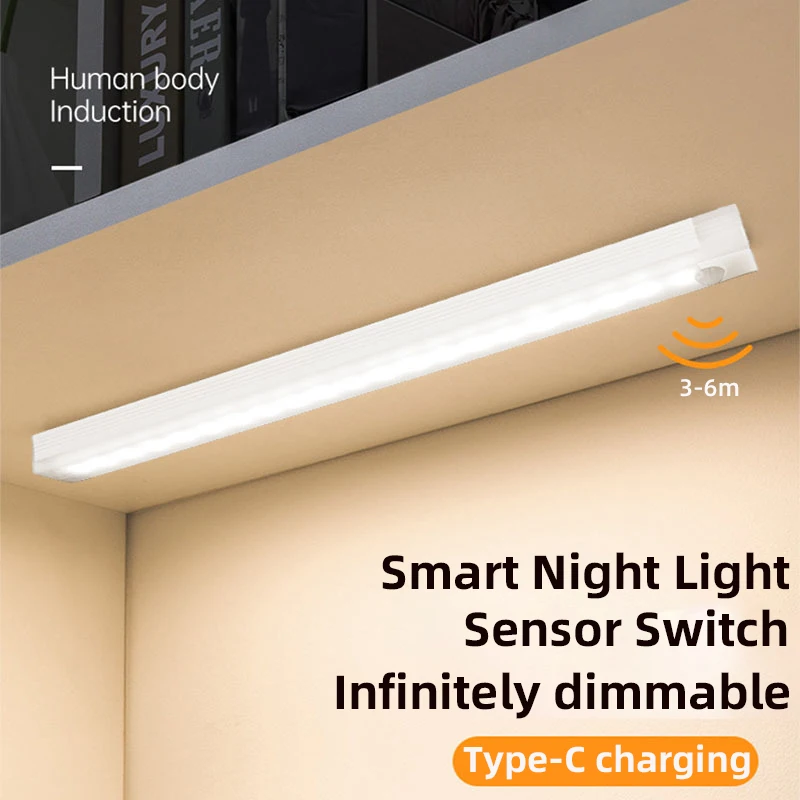 Lampe LED sans fil avec détecteur de mouvement pour armoire, cuisine et chambre