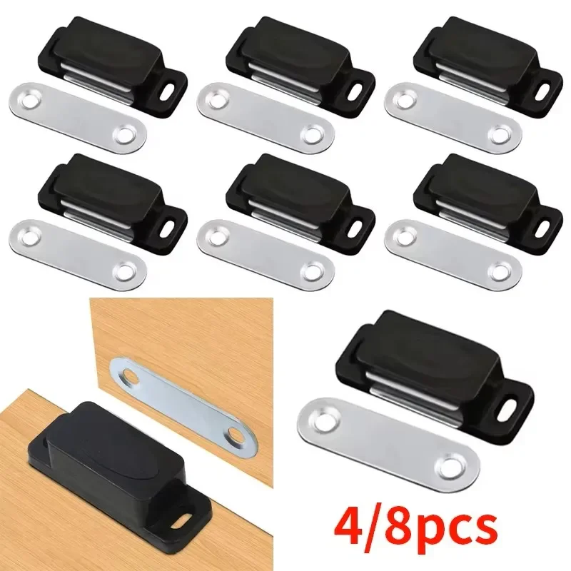 Loquet magnétique pour armoire, fermeture de porte magnétique, quincaillerie pour portes d'armoire