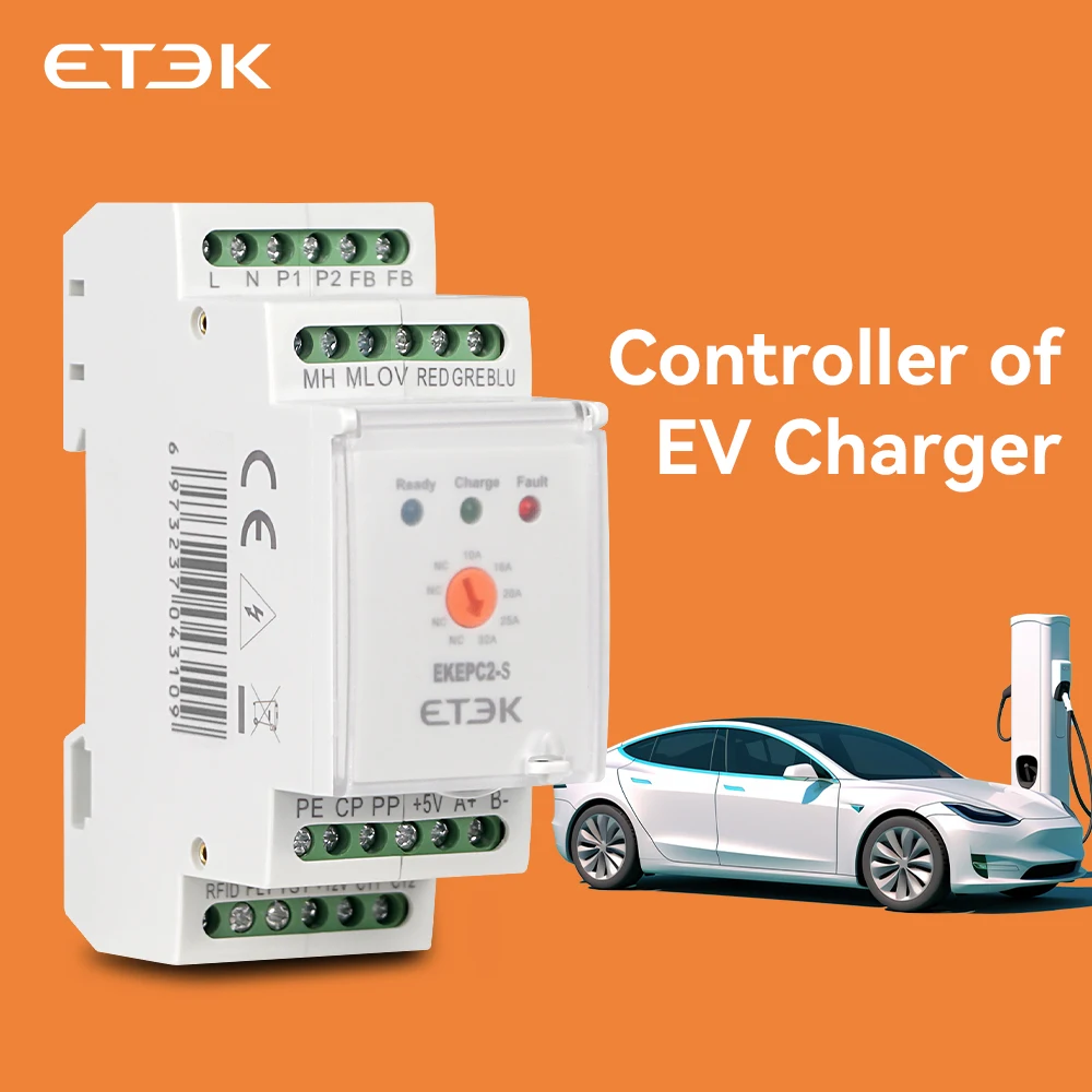 Contrôleur ETEK EVSE EKEPC2 pour borne de recharge véhicule électrique 32A AC 230V
