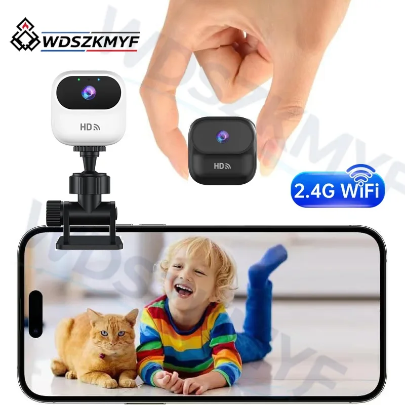 Caméra de surveillance WiFi 1080P avec détection IA et suivi automatique pour maison intelligente