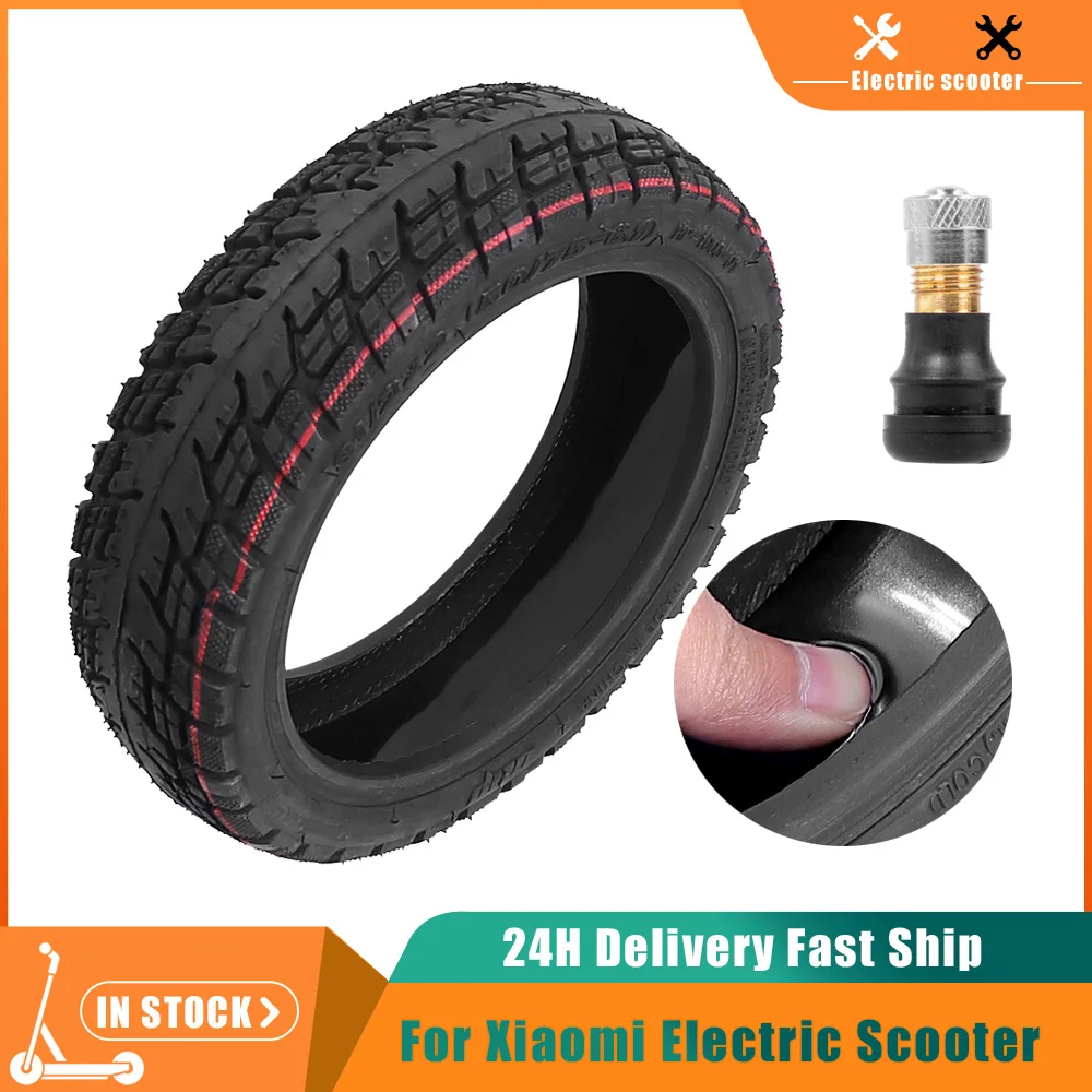 Pneu gel autogonflant hors route 8 po pour trottinette électrique Xiaomi M365 1S Pro 2 Mi3 (8 1/2x2, 50/75-6.1)