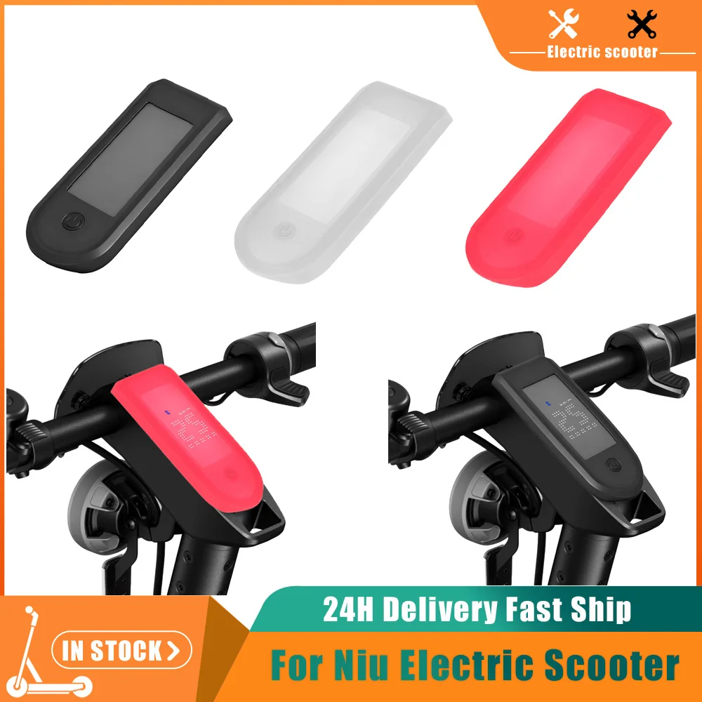 Housse de silicone pour tableau de bord Niu KQi2 KQi3 - Protection imperméable et antipoussière
