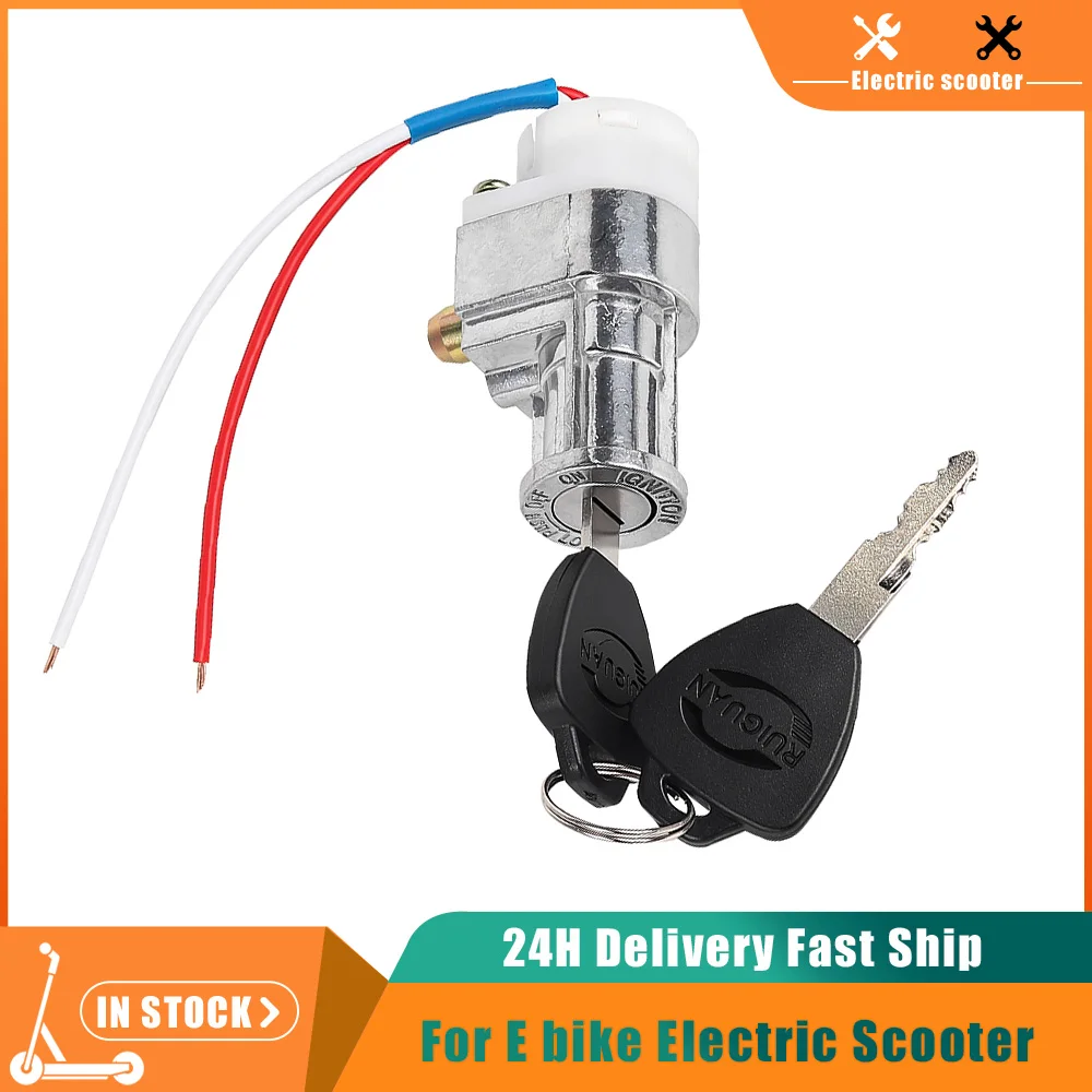 Serrure électrique avec chargeur de batterie, mini cadenas universel pour motocyclette, vélo électrique et trottinette