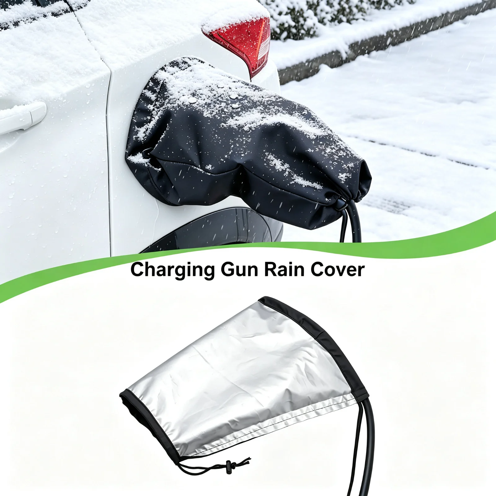 Protecteur magnétique étanche pour port de recharge VE – Protection contre la pluie et la neige