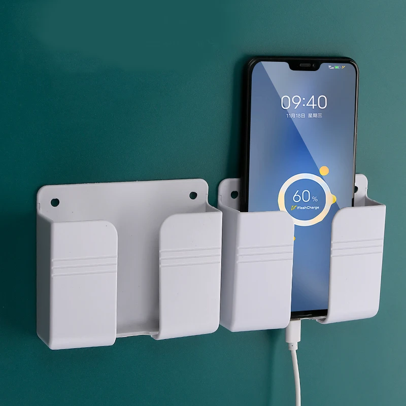 Support mural universel pour téléphone mobile avec crochet de charge