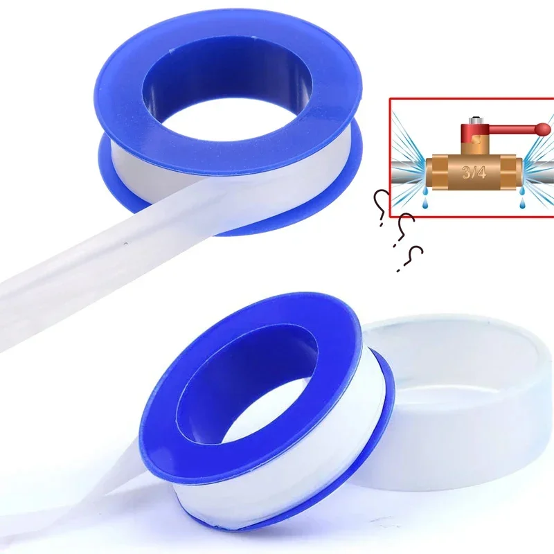 Ruban d'étanchéité PTFE 5 pcs - 10 mètres par rouleau pour tuyauterie