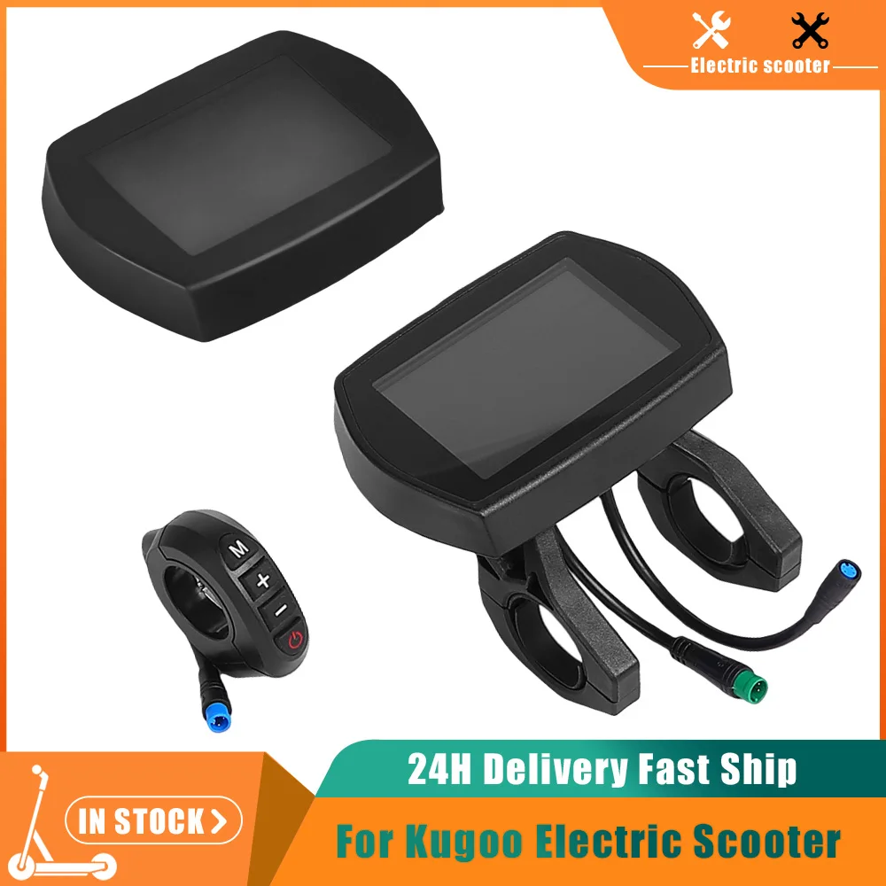 Écran LCD 5 broches pour trottinette électrique Kugoo G2 Pro - Tableau de bord numérique étanche