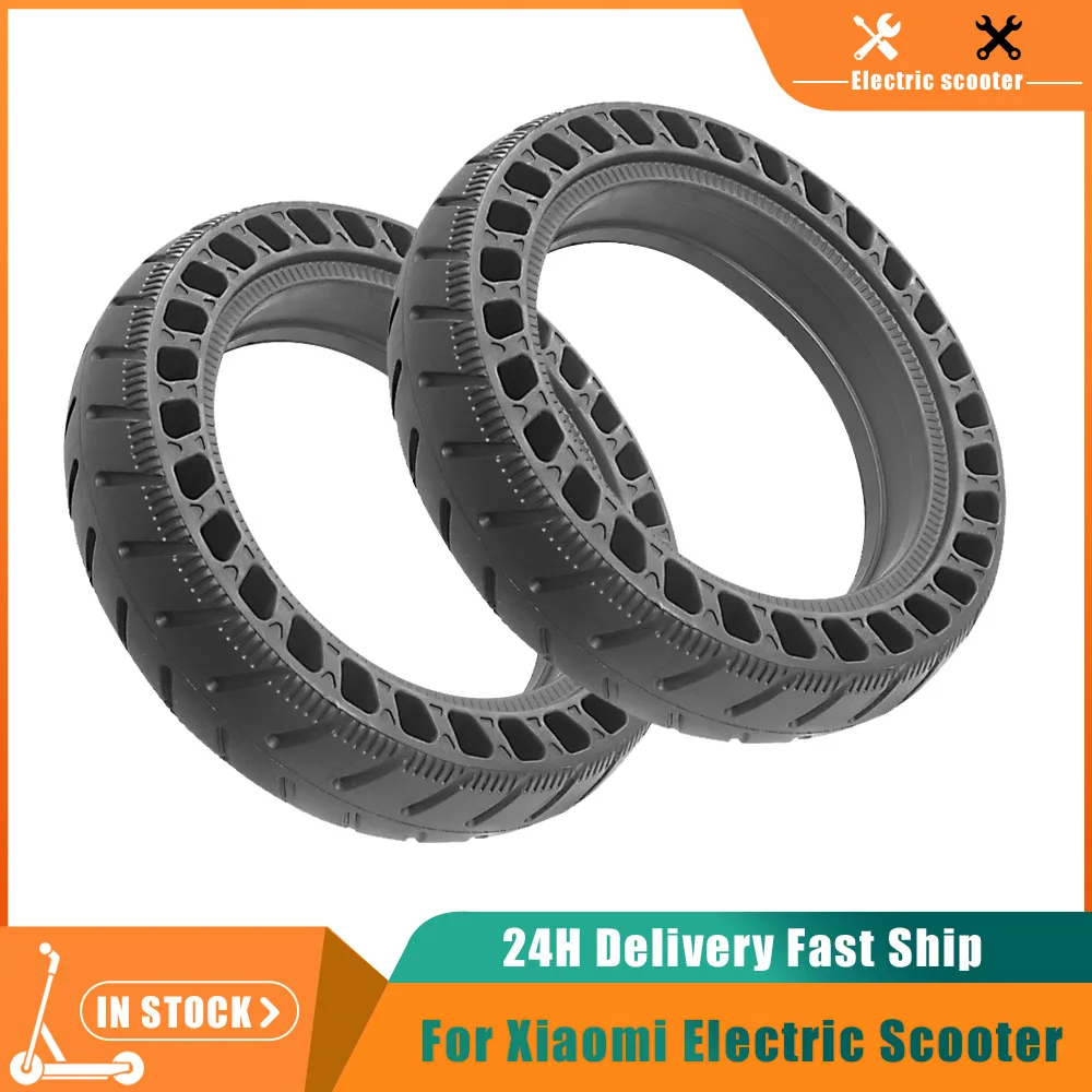 Pneu plein 8,5 x 2 po pour trottinettes électriques Xiaomi M365/Pro et GTRAX - Antiéclatement