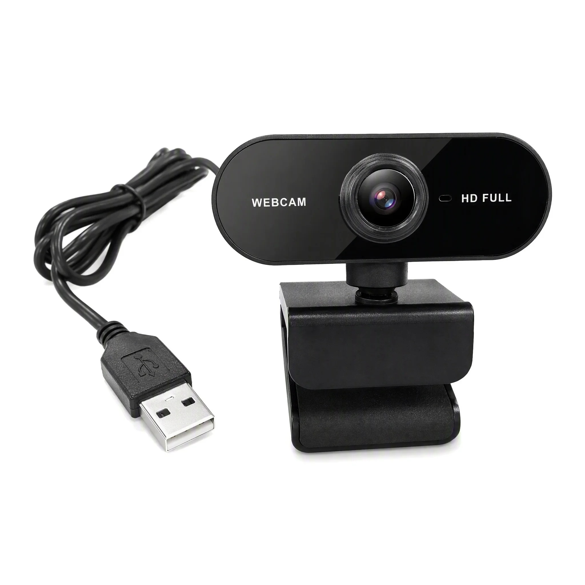 Caméra Web HD 1080P avec Microphone Intégré et Trépied