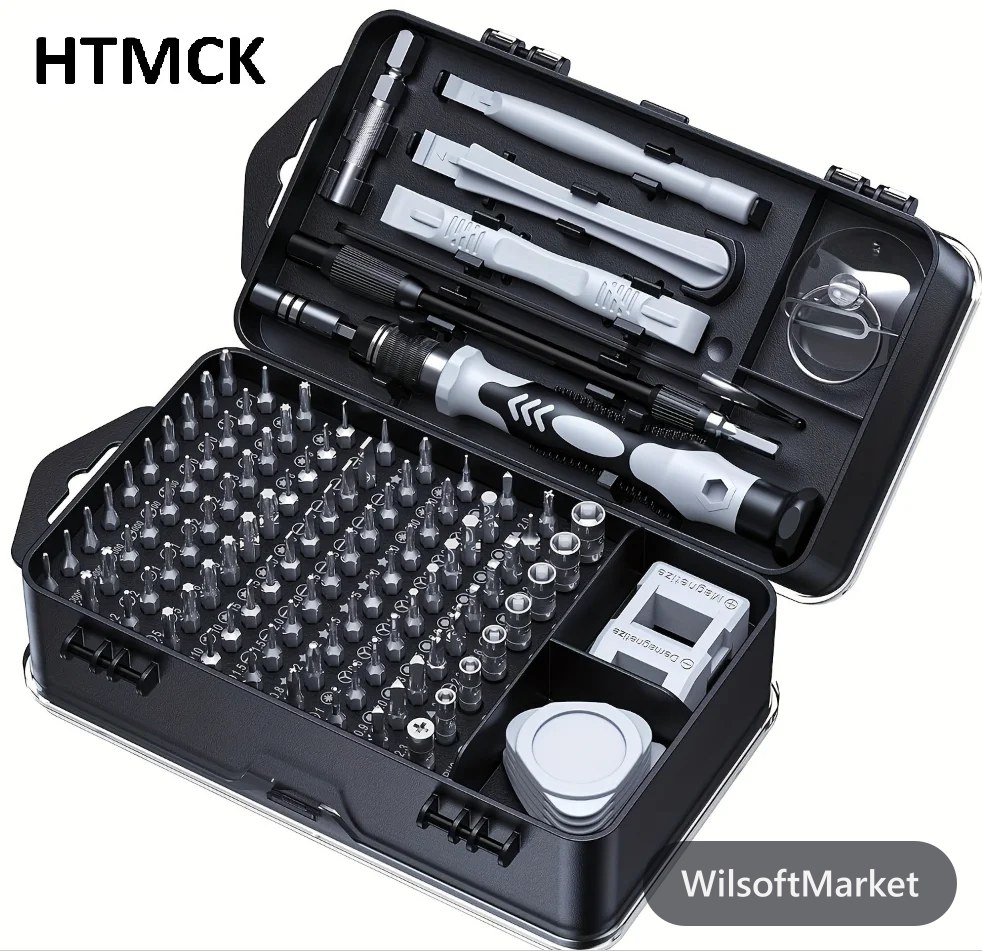 Mini trousse d'outils de réparation électronique avec mèches Torx Triwing - Ensemble de démontage portatif pour l'entretien de ordinateurs portables