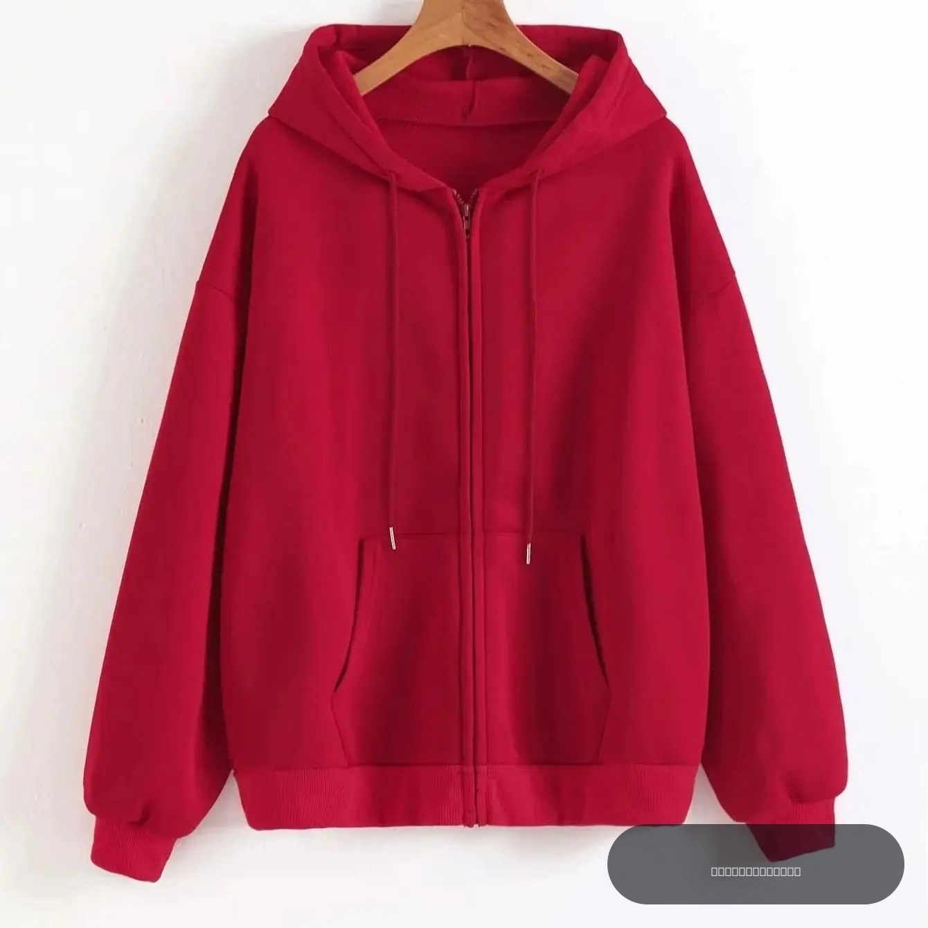 Surdimensionné sweat à capuche pour femme décontracté solide fermeture éclair sweat à capuche Harajuku coréen lâche Couple veste à capuche manteau Streetwear