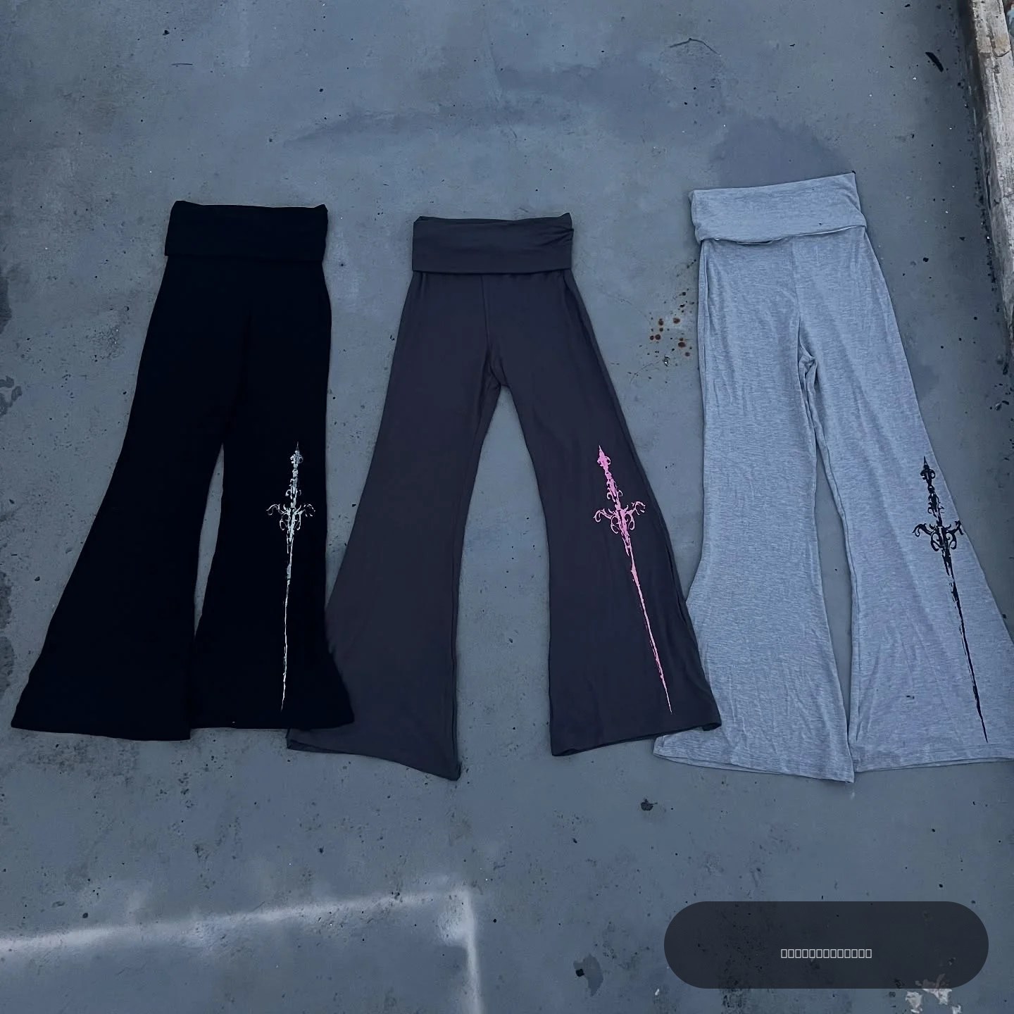 Pantalon Y2K imprimé esthétique, Style Hip Hop Punk, confortable, gothique, rétro, décontracté, jambes larges pour femmes, emo girl