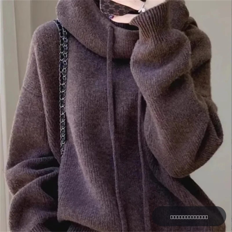 Nouveau 2025 automne hiver décontracté Version coréenne femmes tricot pull pull tempérament élégant dames pull pull