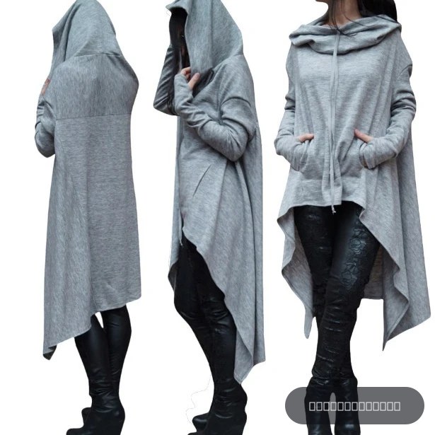 Sweat à capuche long européen et N Pure Document, Tendances de la mode, Nouveau